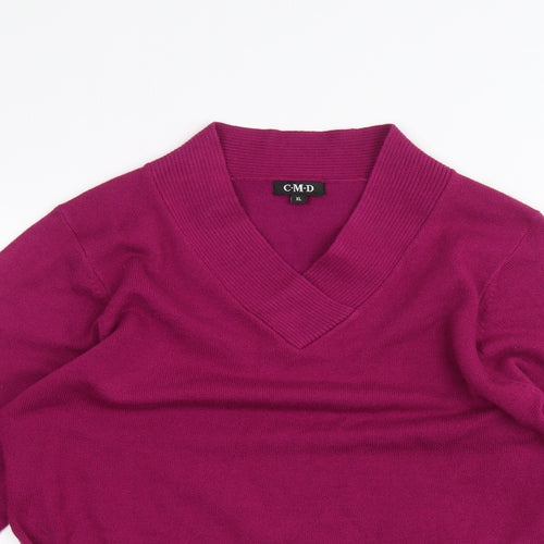CMD Womens Purple   Pullover Jumper Size XL