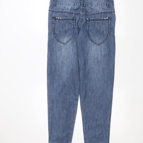 Denim & Co. Womens Blue   Skinny Jeans Size 10 L27 in