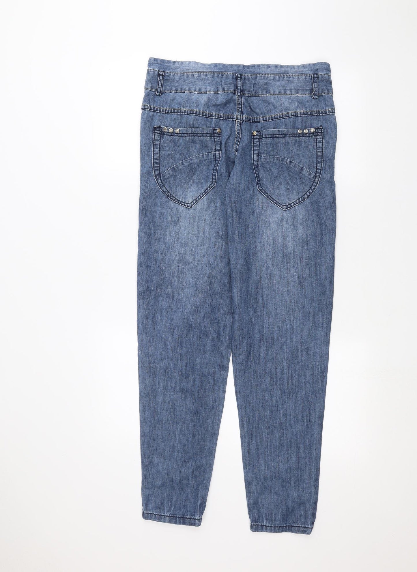 Denim & Co. Womens Blue   Skinny Jeans Size 10 L27 in