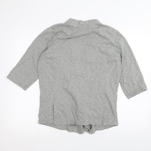 NEXT Womens Grey   Cardigan Jumper Size 18