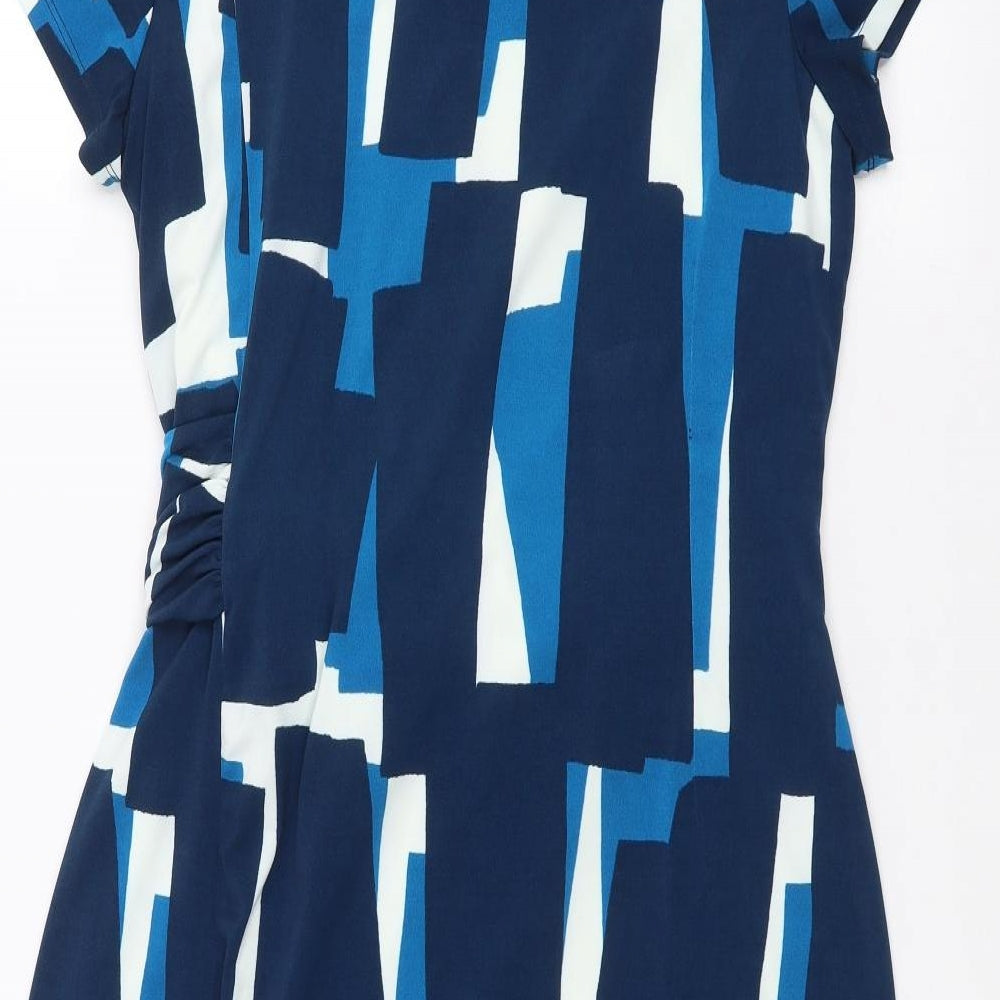 Roman Womens Blue   Pencil Dress  Size 14