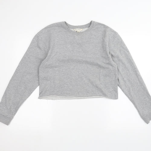 Miss Selfridge Womens Grey   Pullover Jumper Size 8