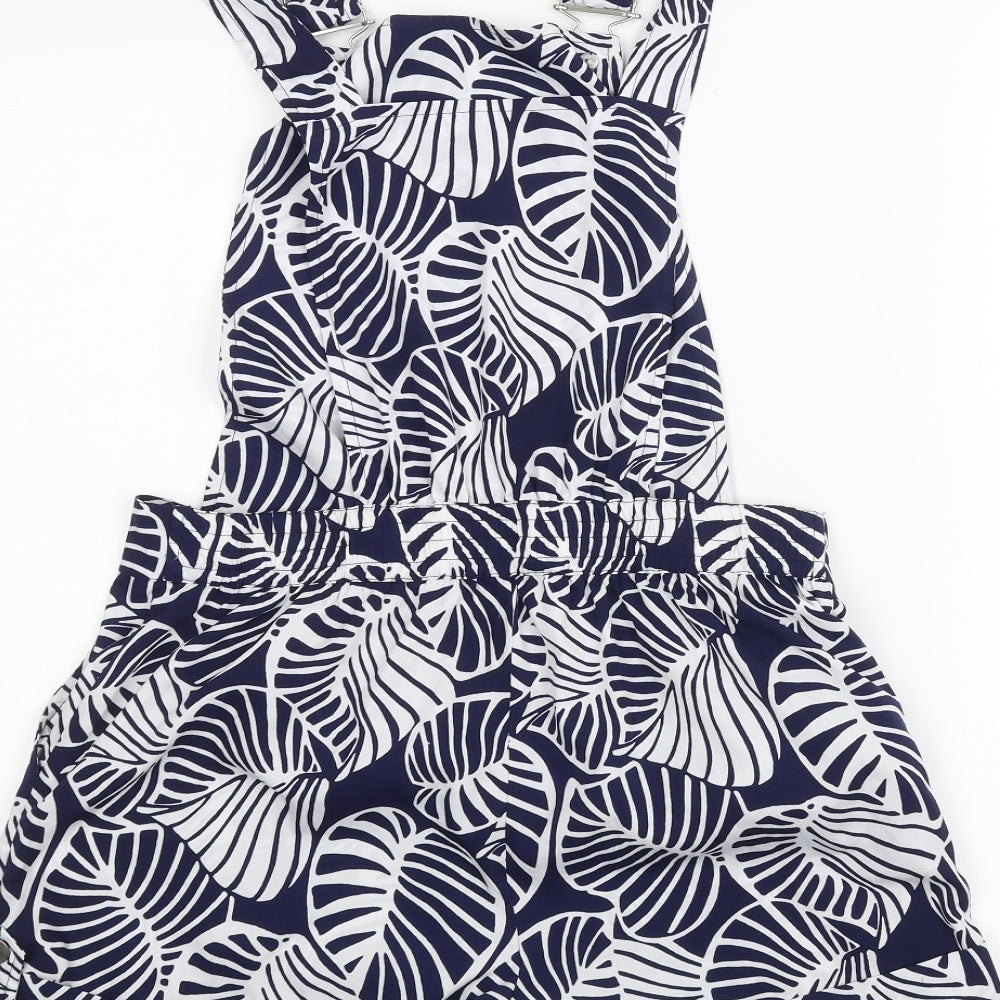 Atmosphere Womens Blue Floral  Jumpsuit One-Piece Size 8