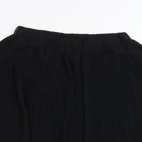 TU Womens Black   A-Line Skirt Size 12