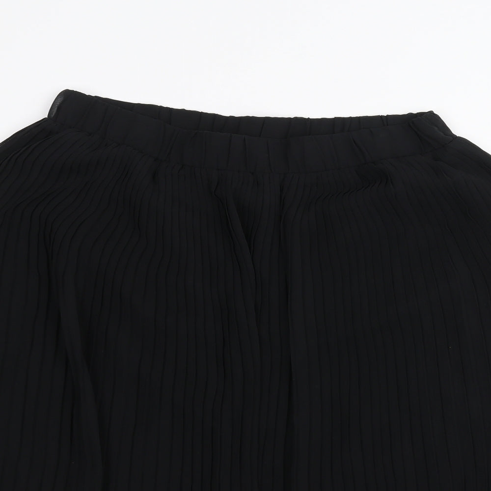 TU Womens Black   A-Line Skirt Size 12
