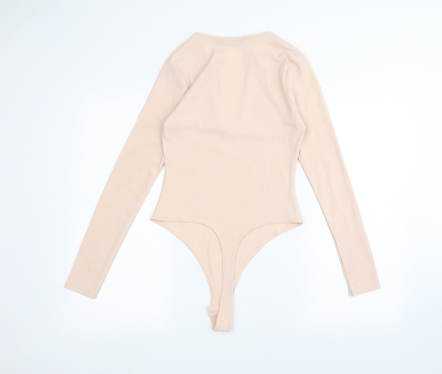 Missyempire Womens Pink   Bodysuit One-Piece Size 12