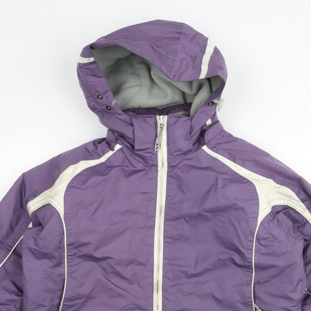 Trespass Womens Purple   Parka Coat Size 10