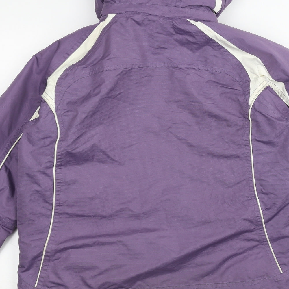 Trespass Womens Purple   Parka Coat Size 10