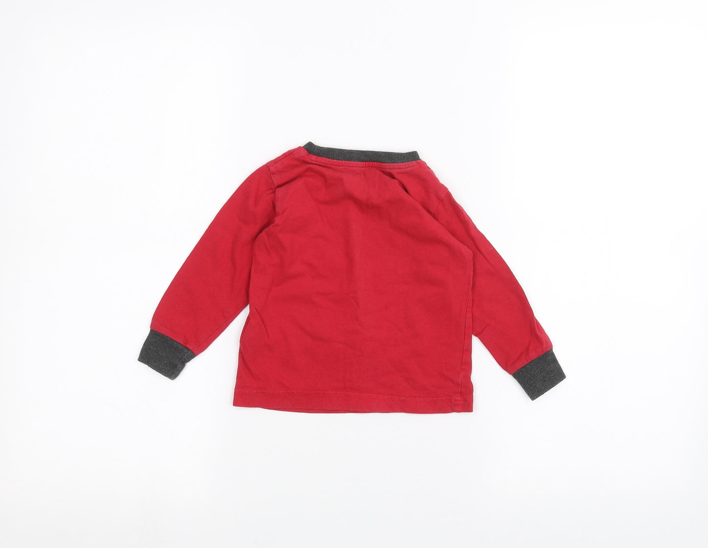 Matalan Baby Red   Basic T-Shirt Size 12-18 Months