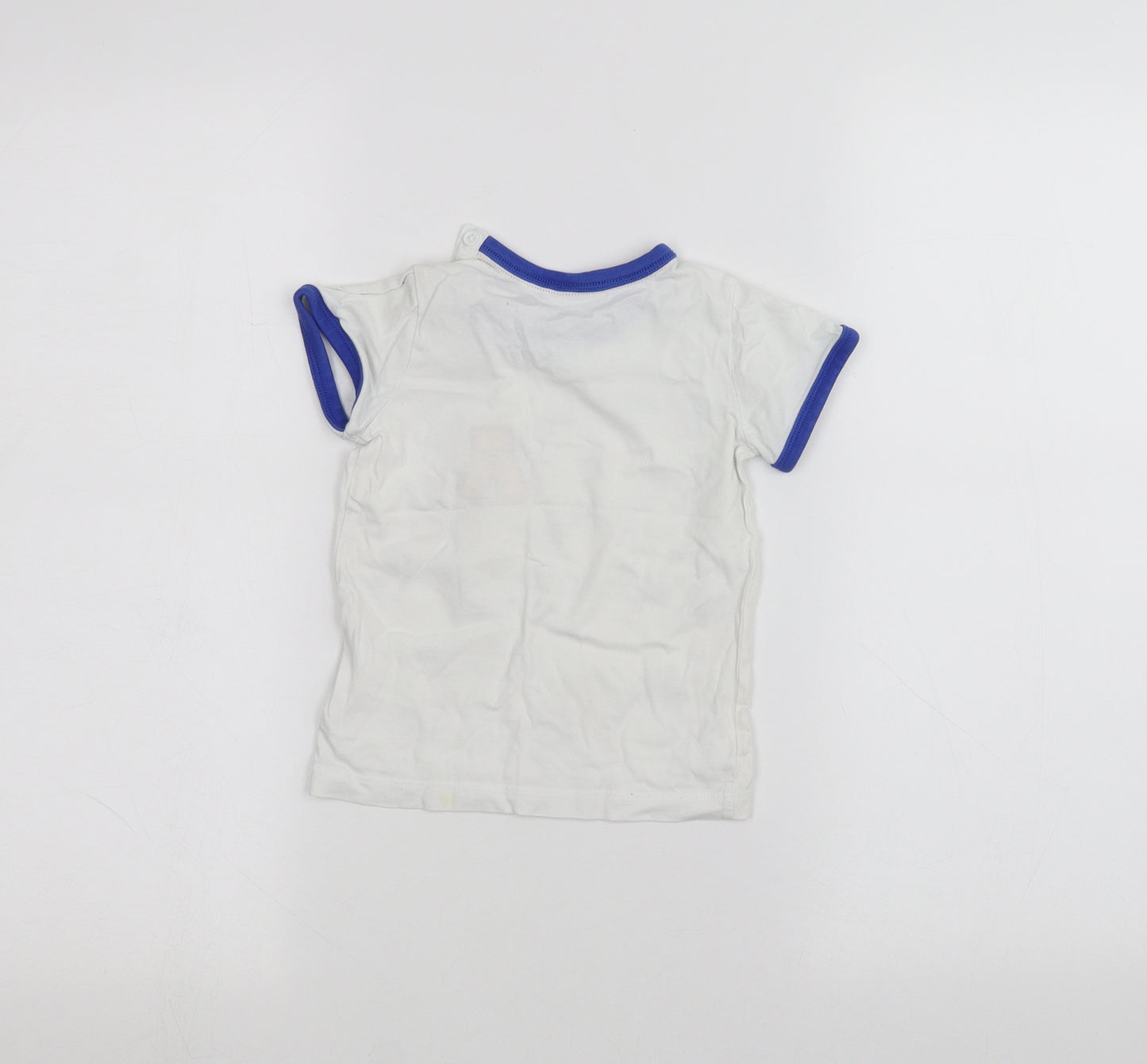 Matalan Baby White   Basic T-Shirt Size 12-18 Months