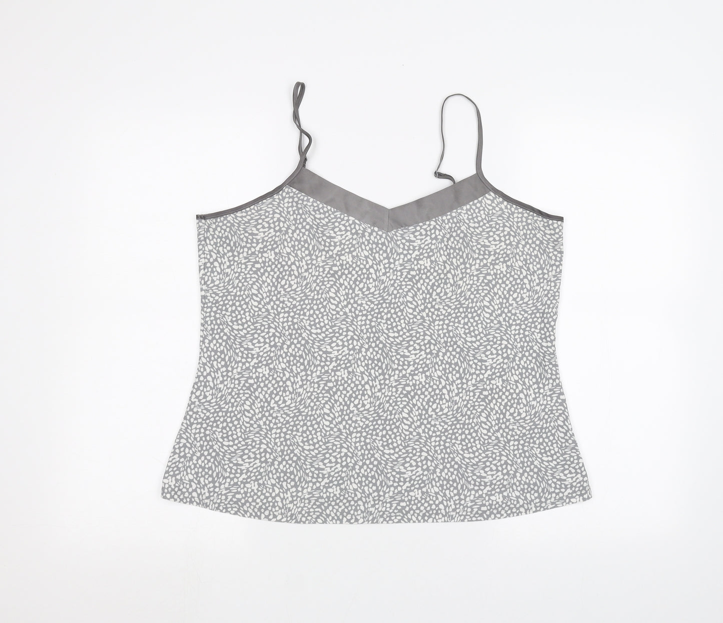 Primark Womens Grey Animal Print  Basic Blouse Size M  - Love to lounge