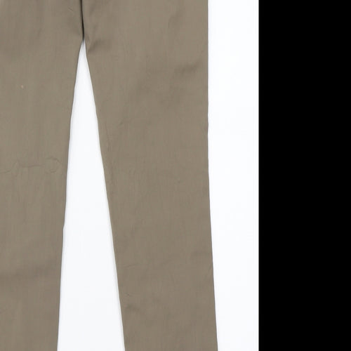 Preworn Womens Green   Dress Pants Trousers Size XL L30 in