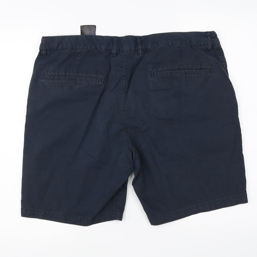 H&M Womens Blue   Cargo Shorts Size 8