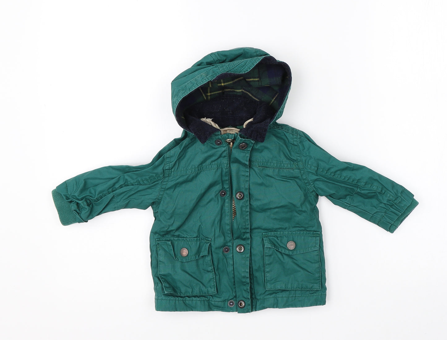 NEXT Baby Green   Rain Coat Coat Size 6-9 Months