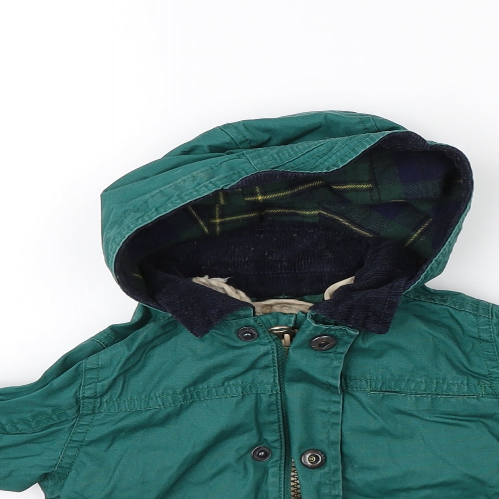 NEXT Baby Green   Rain Coat Coat Size 6-9 Months