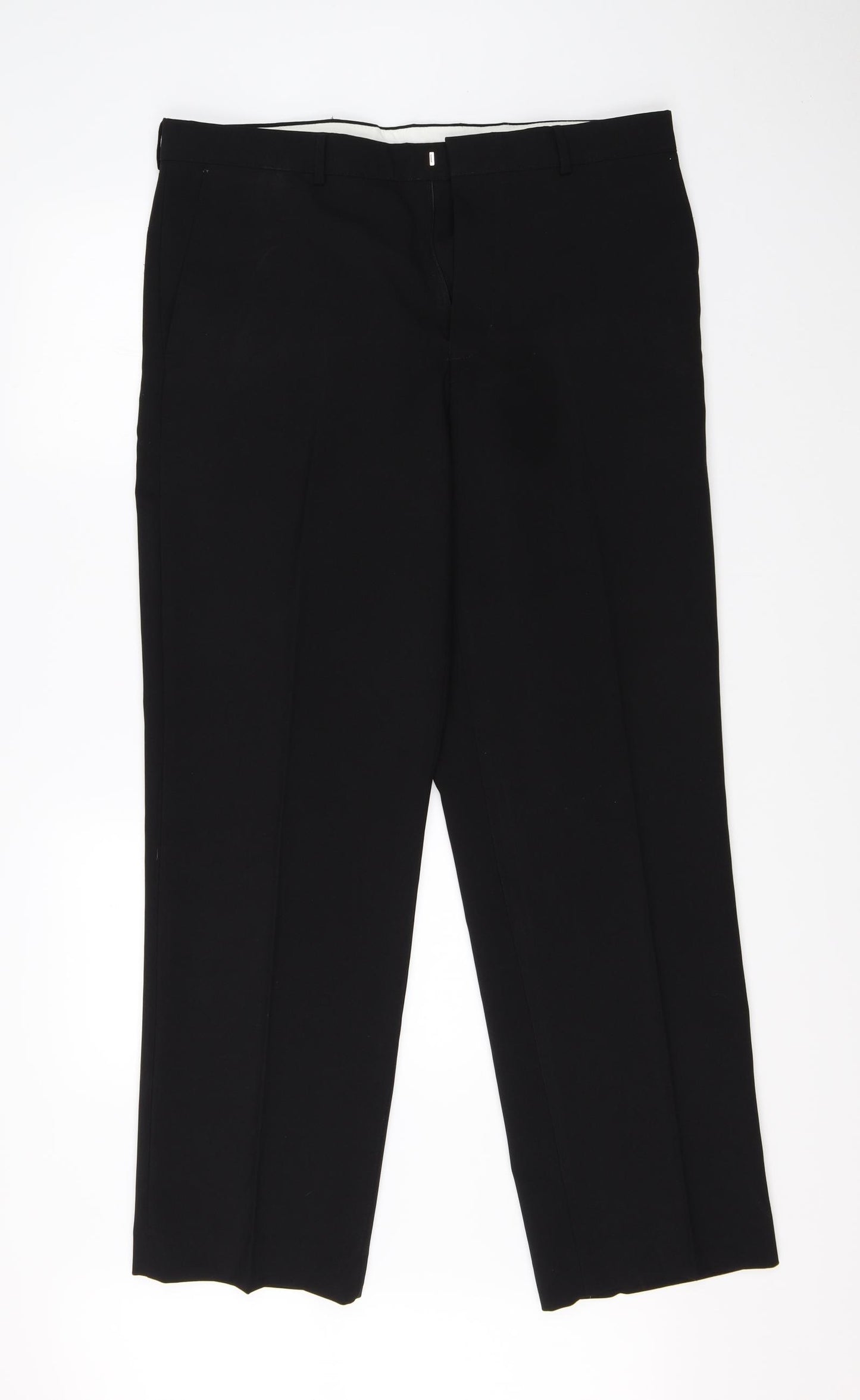 TU Mens Black   Dress Pants Trousers Size 36 L30 in