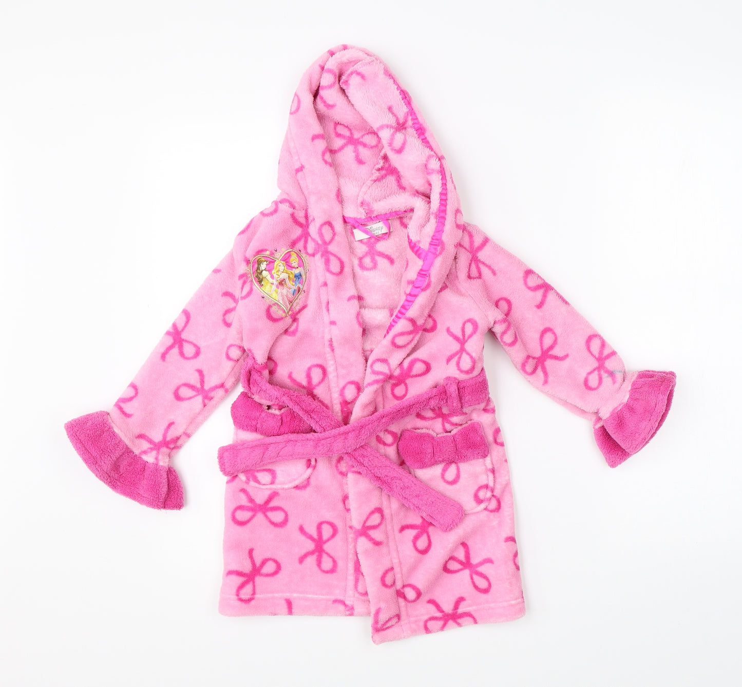 Disney Girls Pink    Robe Size 2-3 Years