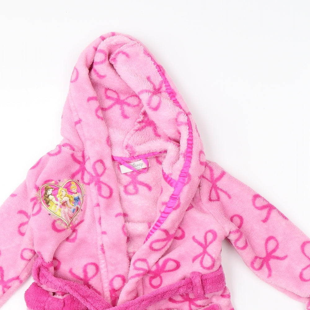 Disney Girls Pink    Robe Size 2-3 Years