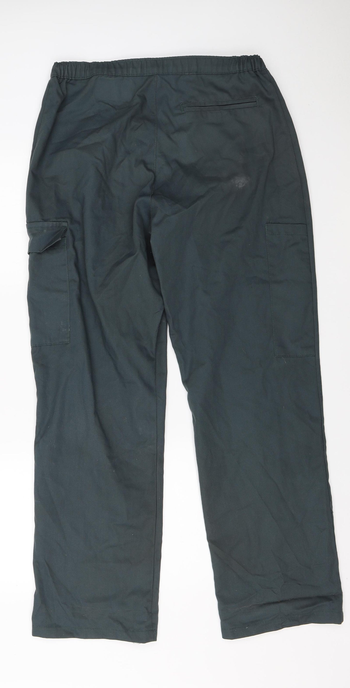 Alisco Mens Blue   Cargo Trousers Size 35 L28 in