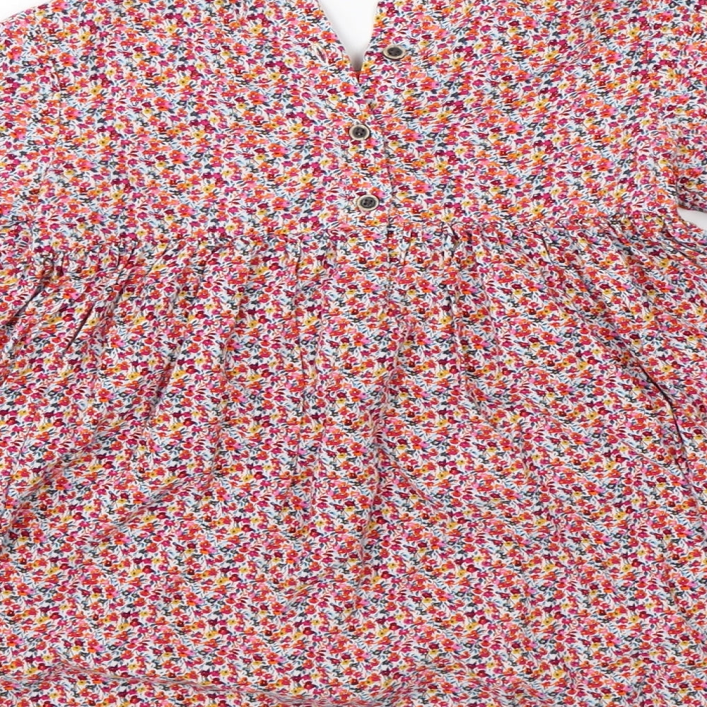 NEXT Girls Pink Floral  A-Line  Size 5-6 Years