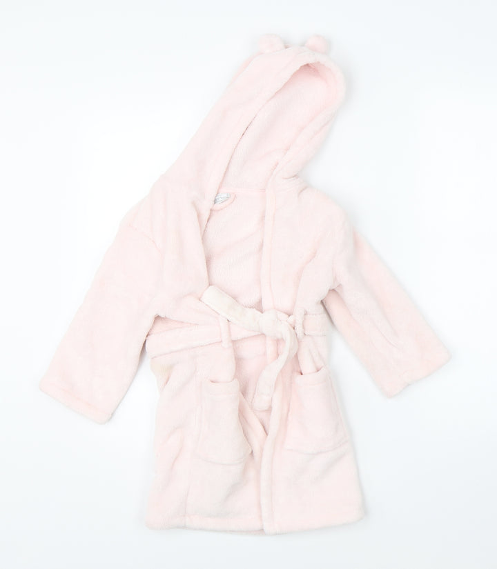 My 1st Years Girls Pink    Robe Size 3 Years