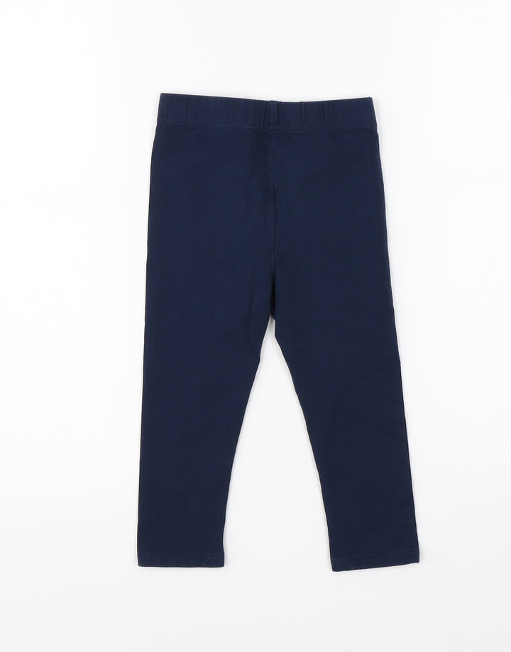 Nutmeg Girls Blue Pyjama Pants Size 3-4 Years