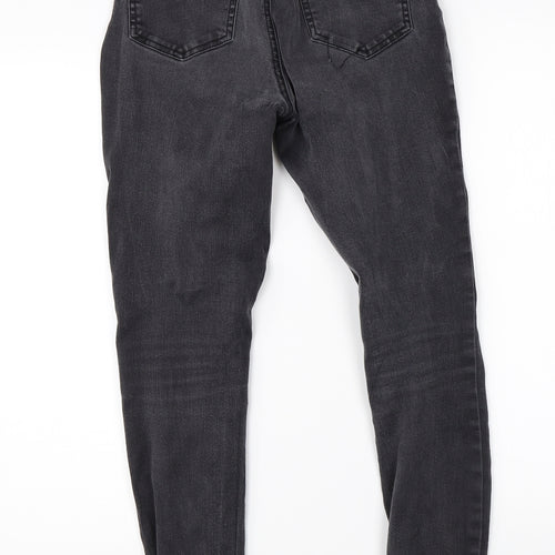 TU Womens Black  Denim Skinny Jeans Size 8 L26 in
