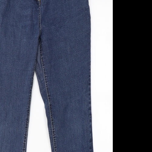 George Womens Blue  Denim Straight Jeans Size 16 L26 in