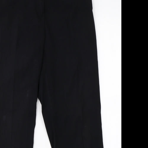 M&S Womens Black   Dress Pants Trousers Size 14 L26 in