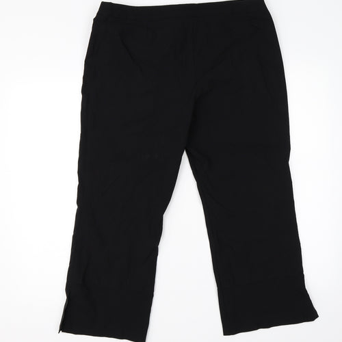 New Look Womens Black   Dress Pants Trousers Size 16 L22 in