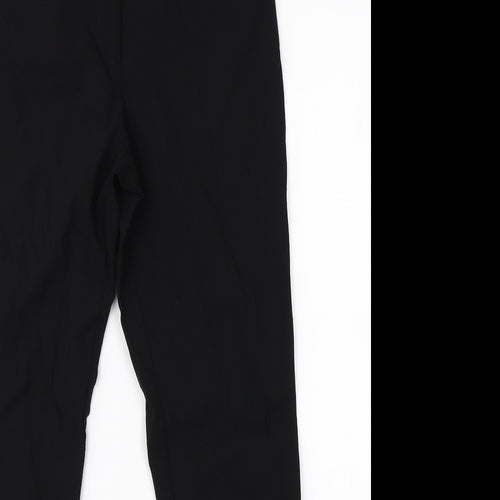 Casual Club Womens Black   Dress Pants Trousers Size 12 L28 in