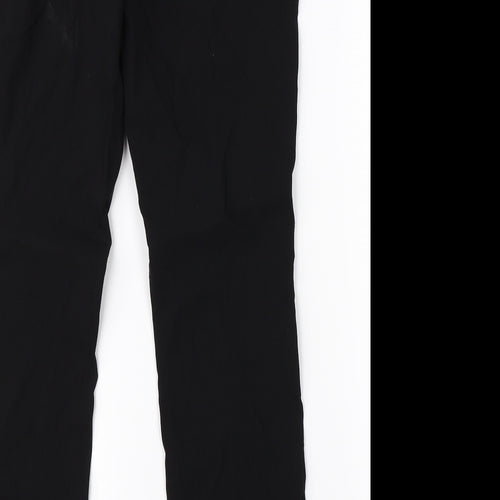 Casual Club Womens Black   Dress Pants Trousers Size 12 L28 in