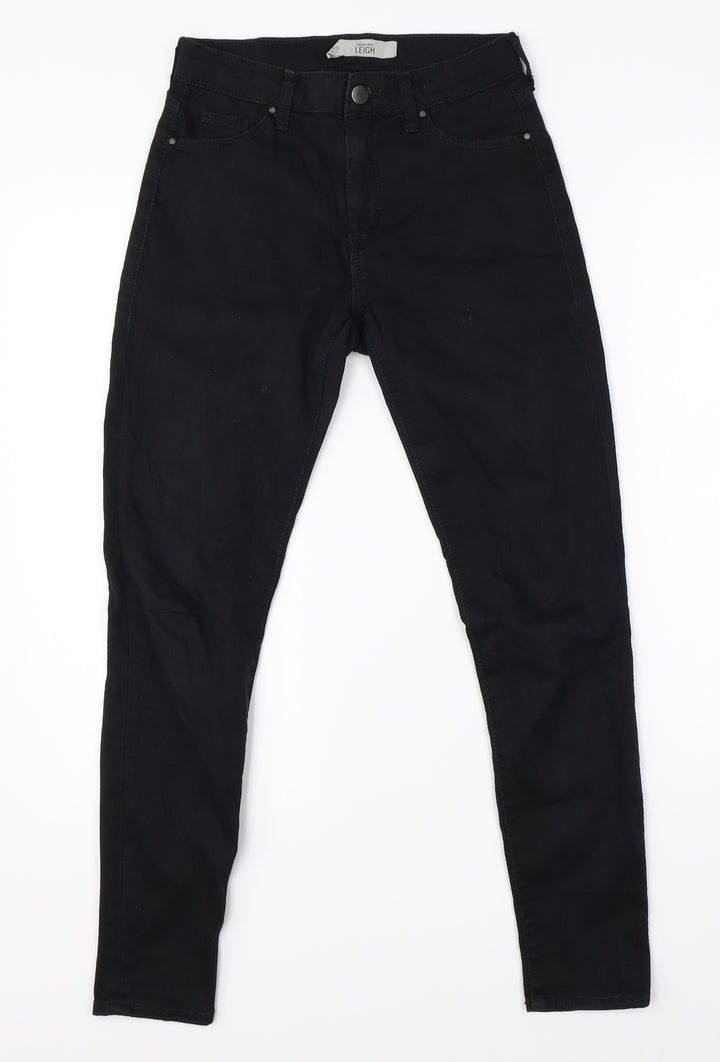 Topshop Womens Black  Denim Skinny Jeans Size 26 in L30 in