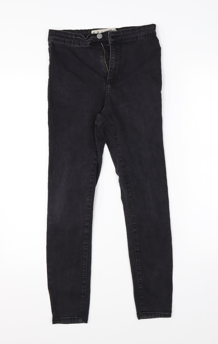 Denim Co Womens Black Denim Skinny Jeans Size 10 L25 in