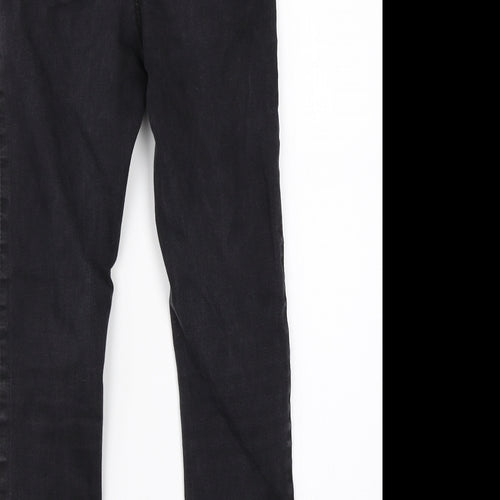 Denim Co Womens Black  Denim Skinny Jeans Size 10 L25 in
