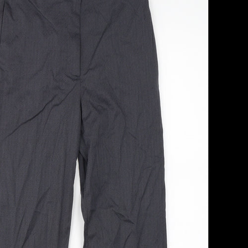 Sisley Womens Grey Argyle/Diamond  Dress Pants Trousers Size 6 L21 in