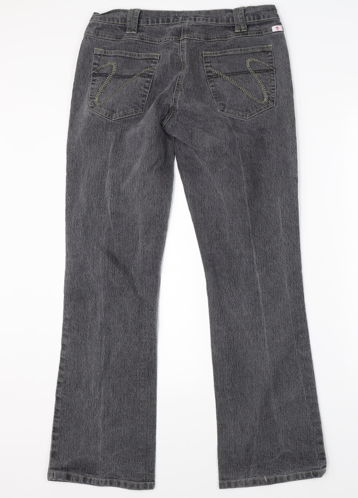 So Funky Womens Grey  Denim Straight Jeans Size 14 L30 in