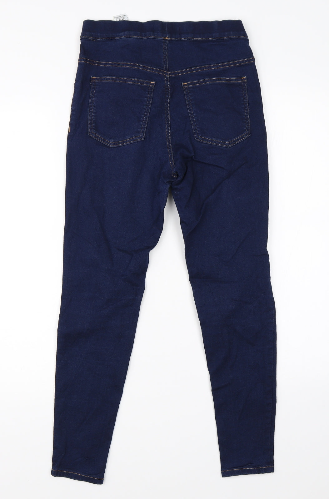 M&S Womens Blue  Denim Jegging Jeans Size 10 L23 in