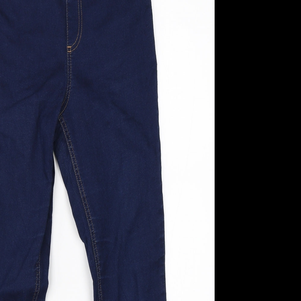 M&S Womens Blue  Denim Jegging Jeans Size 10 L23 in