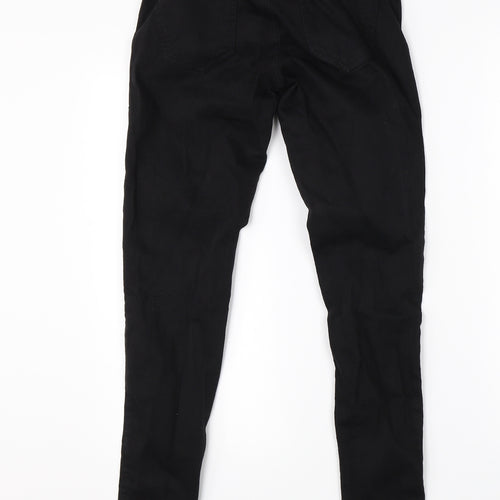 Bershka Womens Black  Denim Skinny Jeans Size 6 L26 in