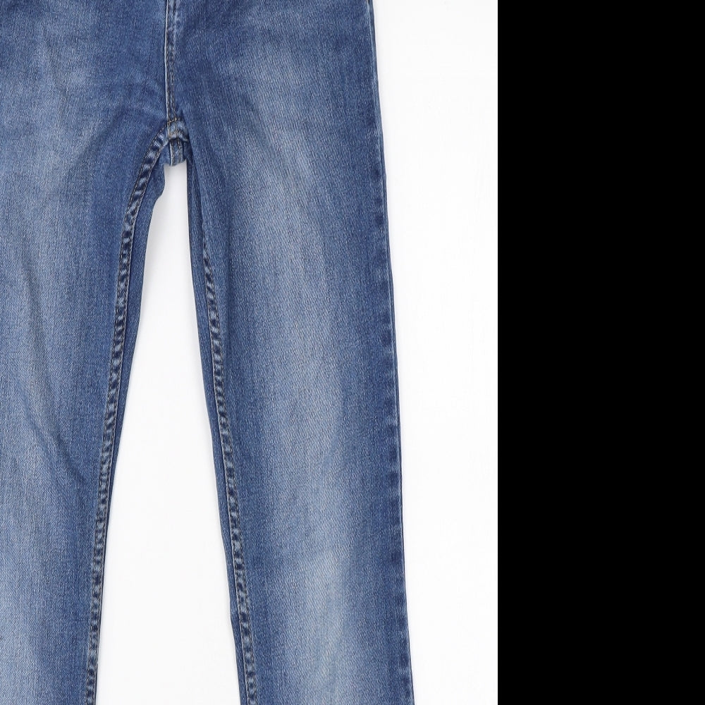 NEXT Womens Blue  Denim Straight Jeans Size 8 L29 in