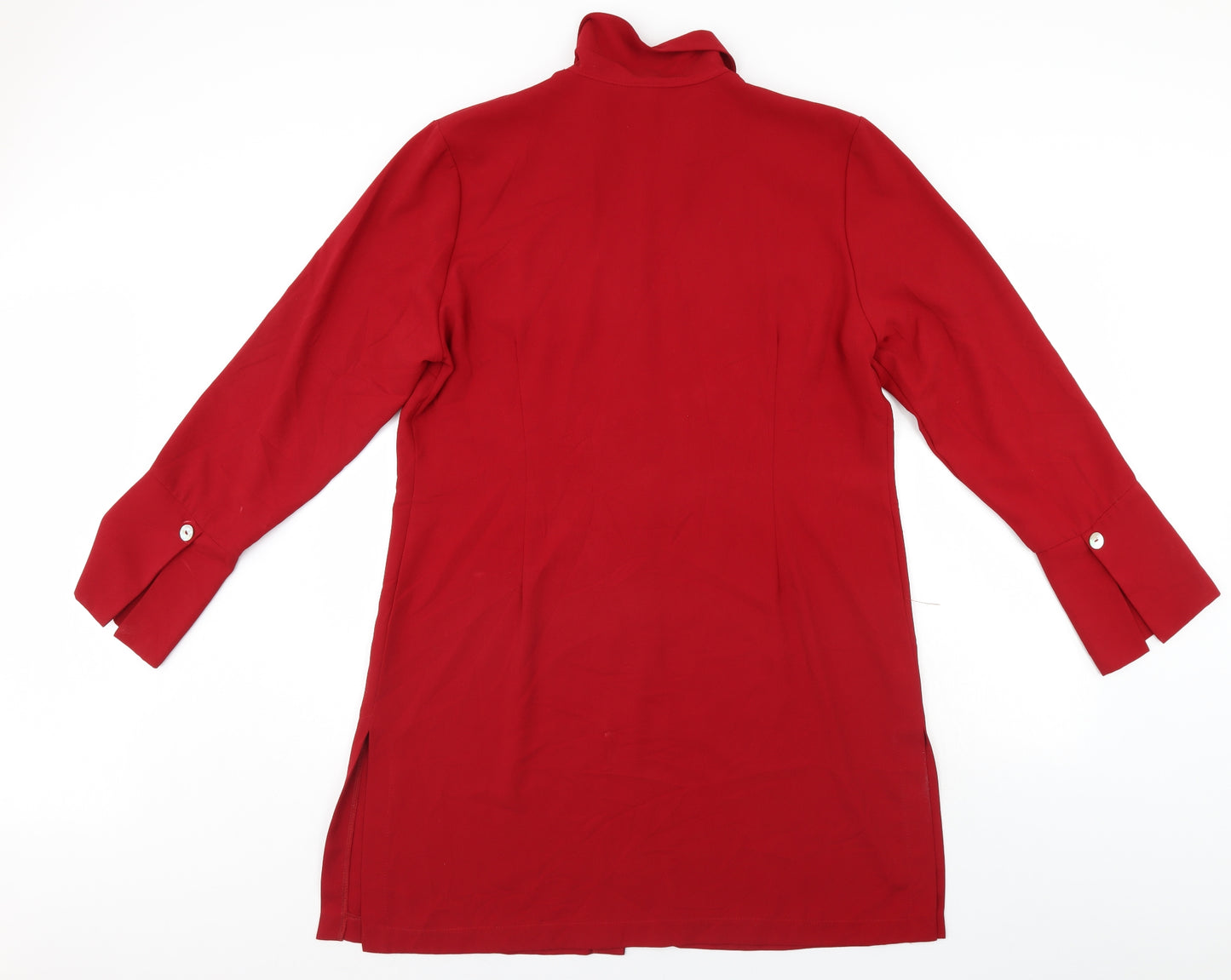 Satsuma Womens Red   Shirt Dress  Size 18
