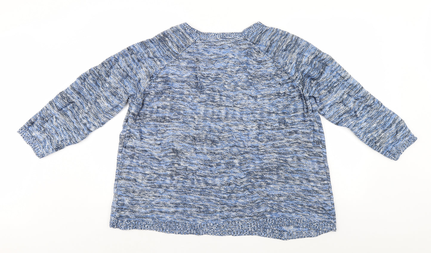 Label be Womens Blue   Pullover Jumper Size 26