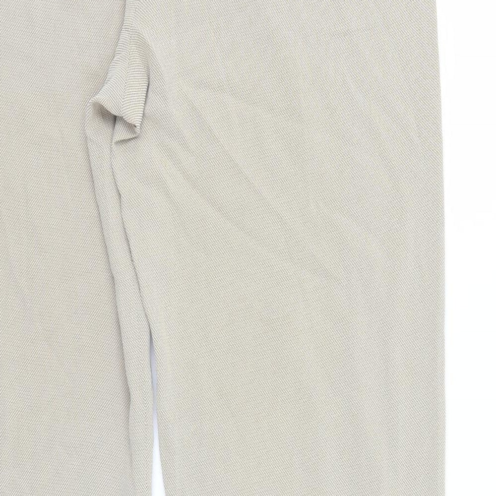Marks and Spencer Womens Beige   Trousers  Size 16 L27 in