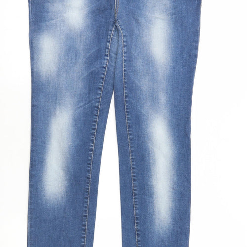 Spirit Womens Blue  Denim Straight Jeans Size 32 in L31 in