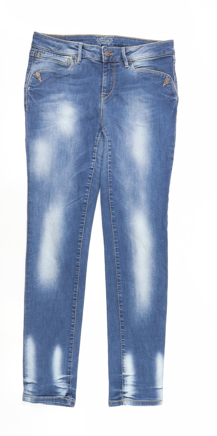 Spirit Womens Blue  Denim Straight Jeans Size 32 in L31 in