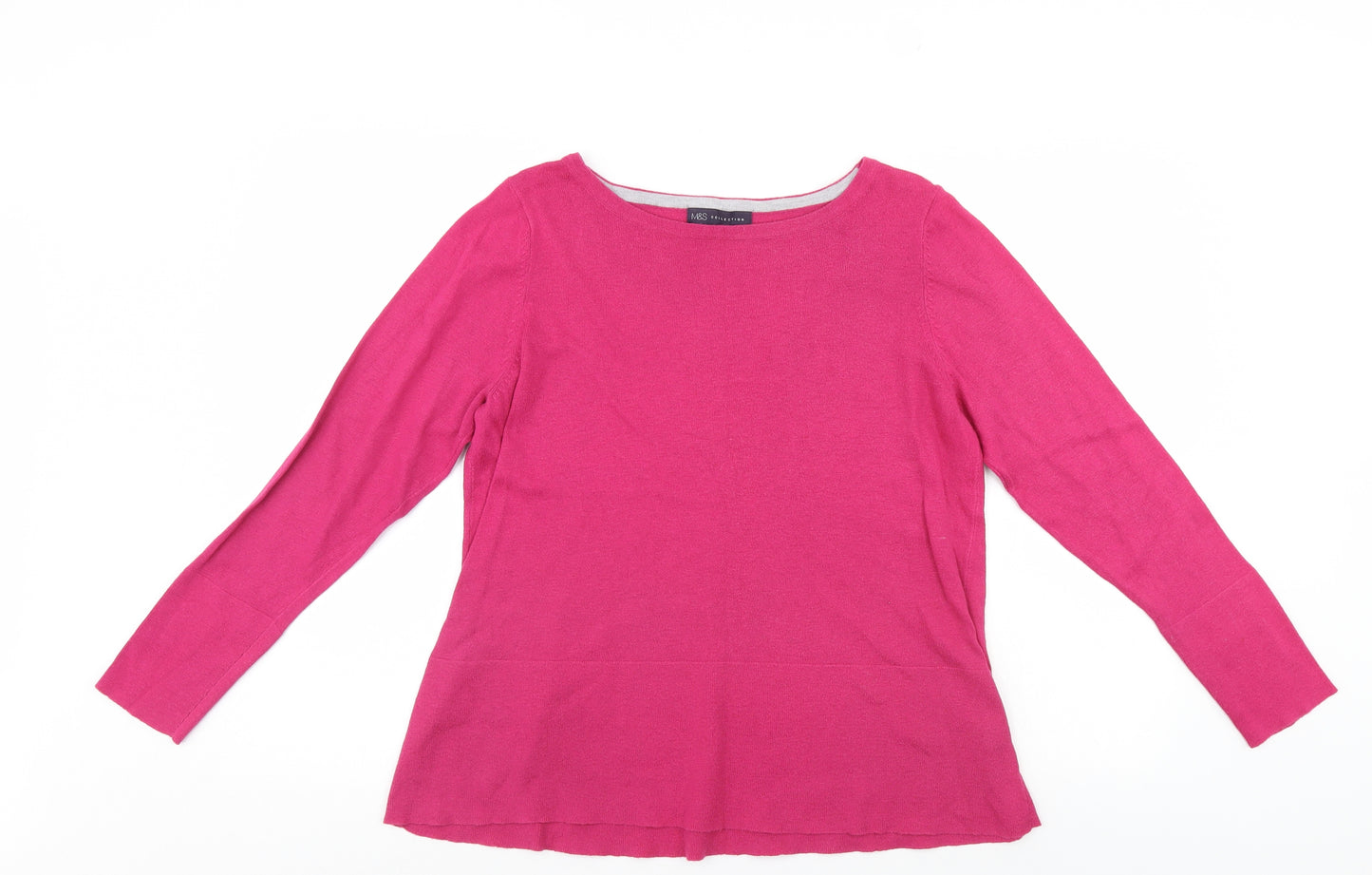 M&S Womens Purple   Pullover Jumper Size 14