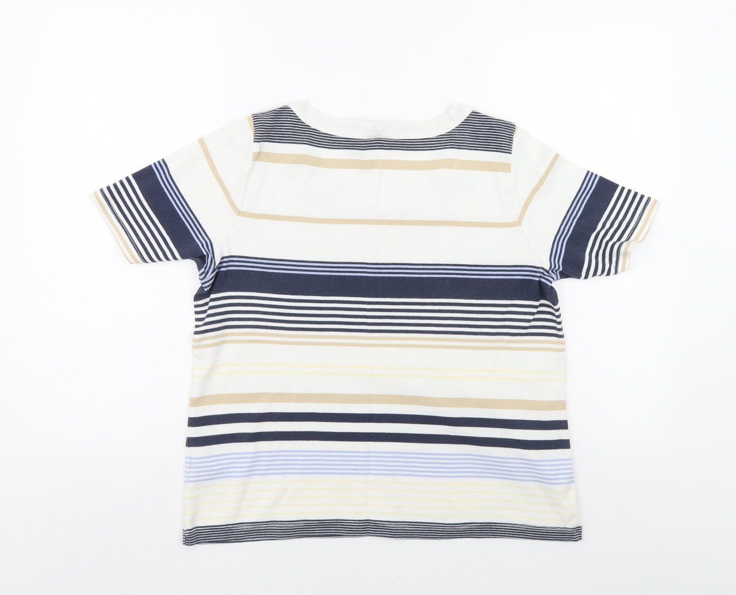 Classic Womens Multicoloured Striped  Basic Tank Size 14