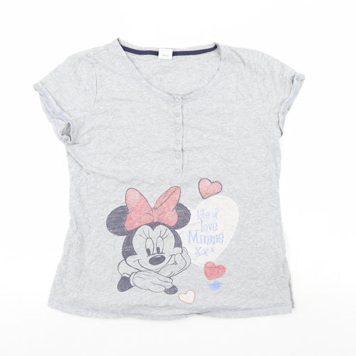 Disney Womens Grey   Top Nightshirt Size 10  - disney