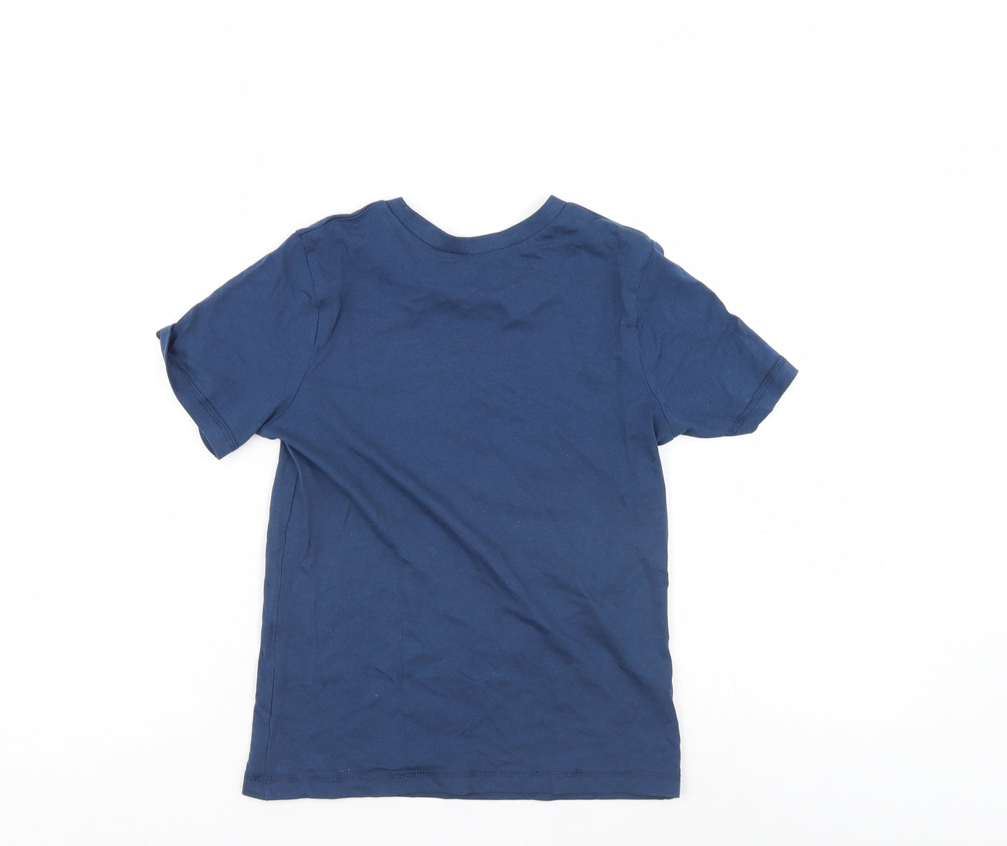 George Boys Blue   Basic T-Shirt Size 7-8 Years